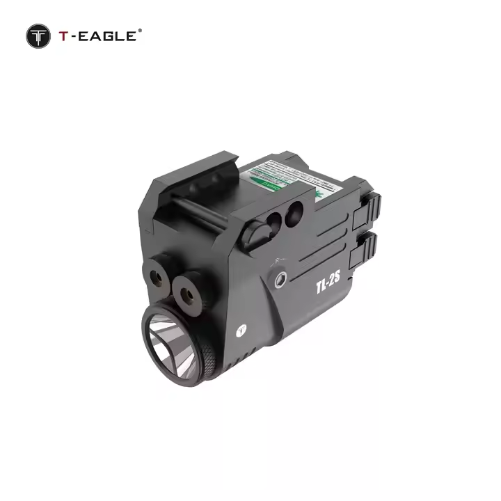 T-Eagle TL-2S Kompakt Çift Lazerli (Kırmızı/Yeşil) Taktik Fener Modülü