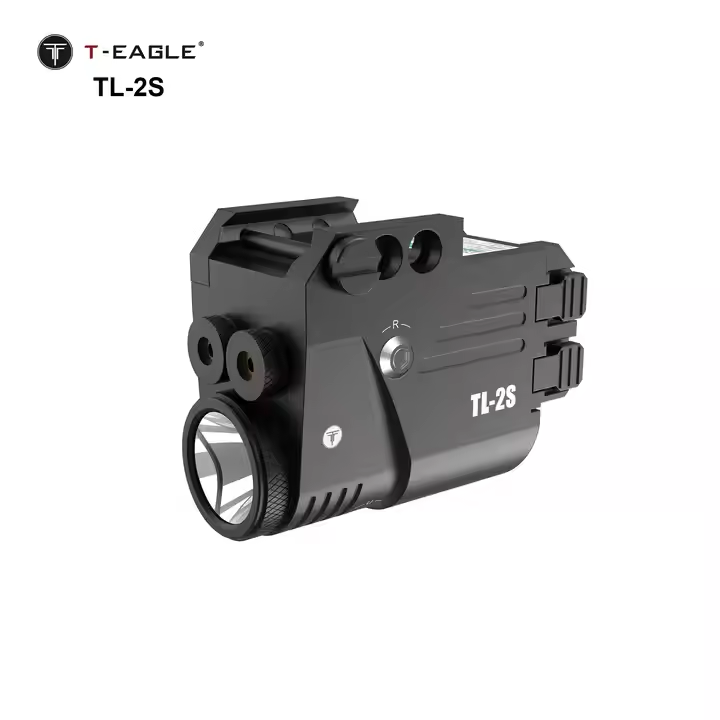 T-Eagle TL-2S Kompakt Çift Lazerli (Kırmızı/Yeşil) Taktik Fener Modülü