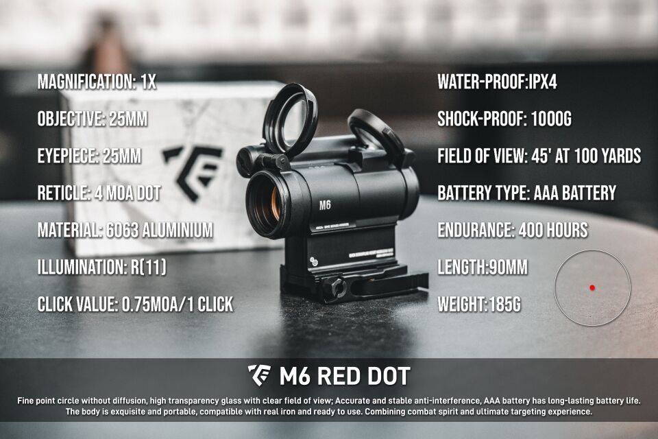 T-Eagle M6 Red Dot Nişangah