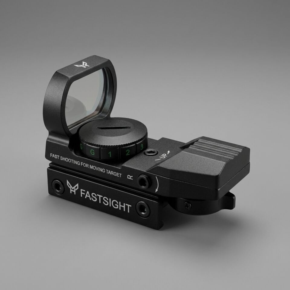 March 1x22x33 Red Dot Açık Refleks Nişangah (Kırmızı/Yeşil Nokta)