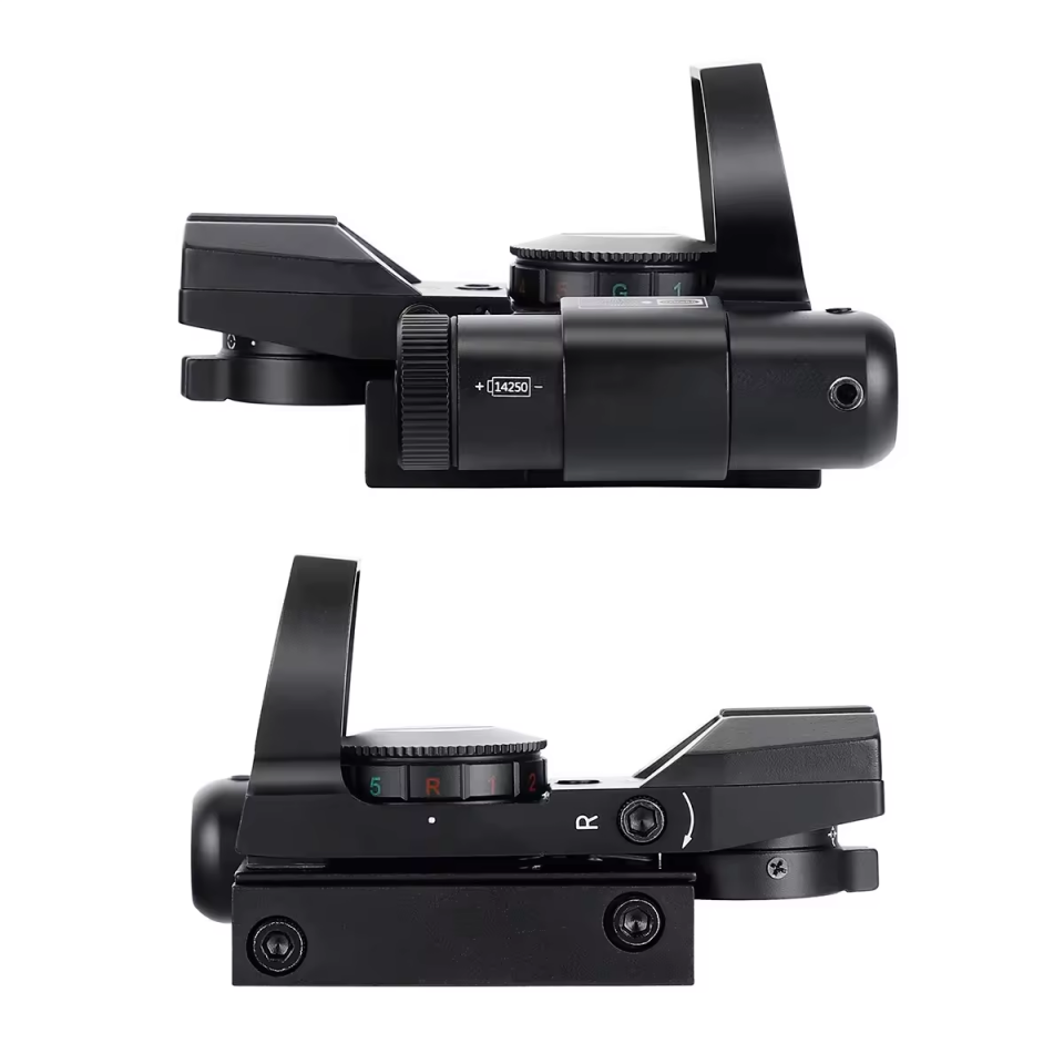 HD101B Taktik Açık Red Dot ve Kırmızı Lazer Kombinasyonu