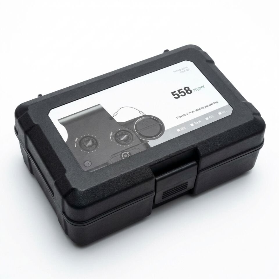 558 Black Hholo QD Taktik Red Dot Nişangah