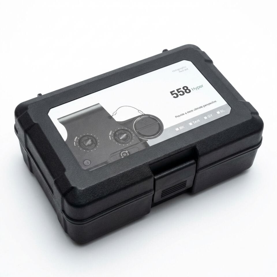 558 Black Hholo QD Taktik Red Dot Nişangah