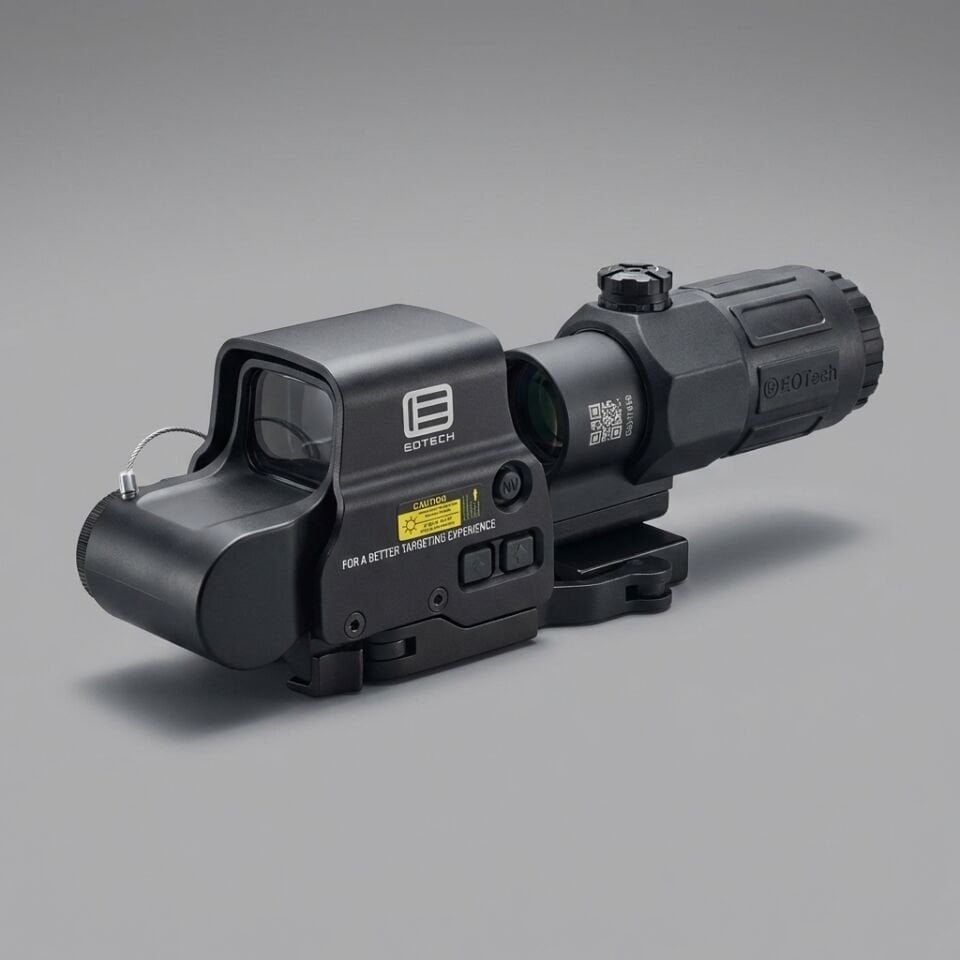 558 Serisi Taktik Red Dot ve G33 (3x Büyüteç) Katlanabilir Combo Set