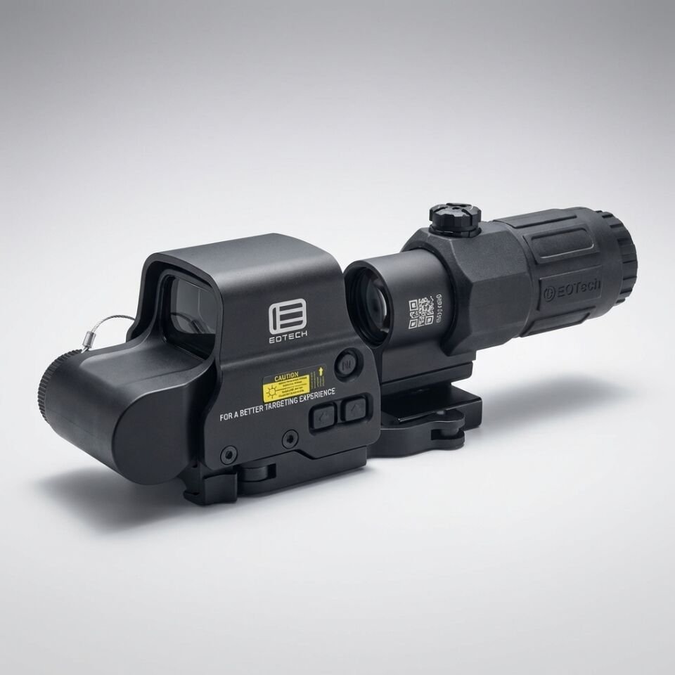 558 Serisi Taktik Red Dot ve G33 (3x Büyüteç) Katlanabilir Combo Set