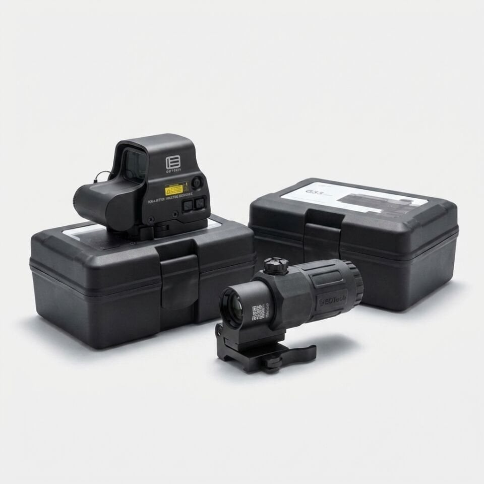 558 Serisi Taktik Red Dot ve G33 (3x Büyüteç) Katlanabilir Combo Set