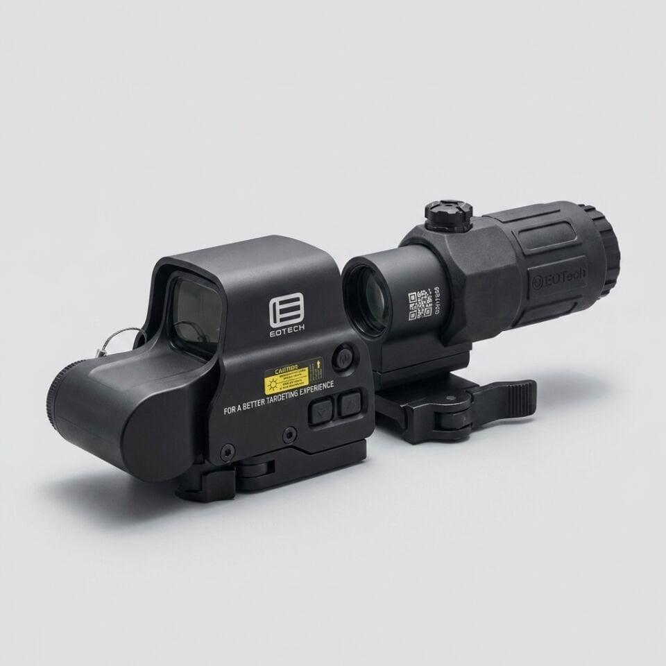 558 Serisi Taktik Red Dot ve G33 (3x Büyüteç) Katlanabilir Combo Set