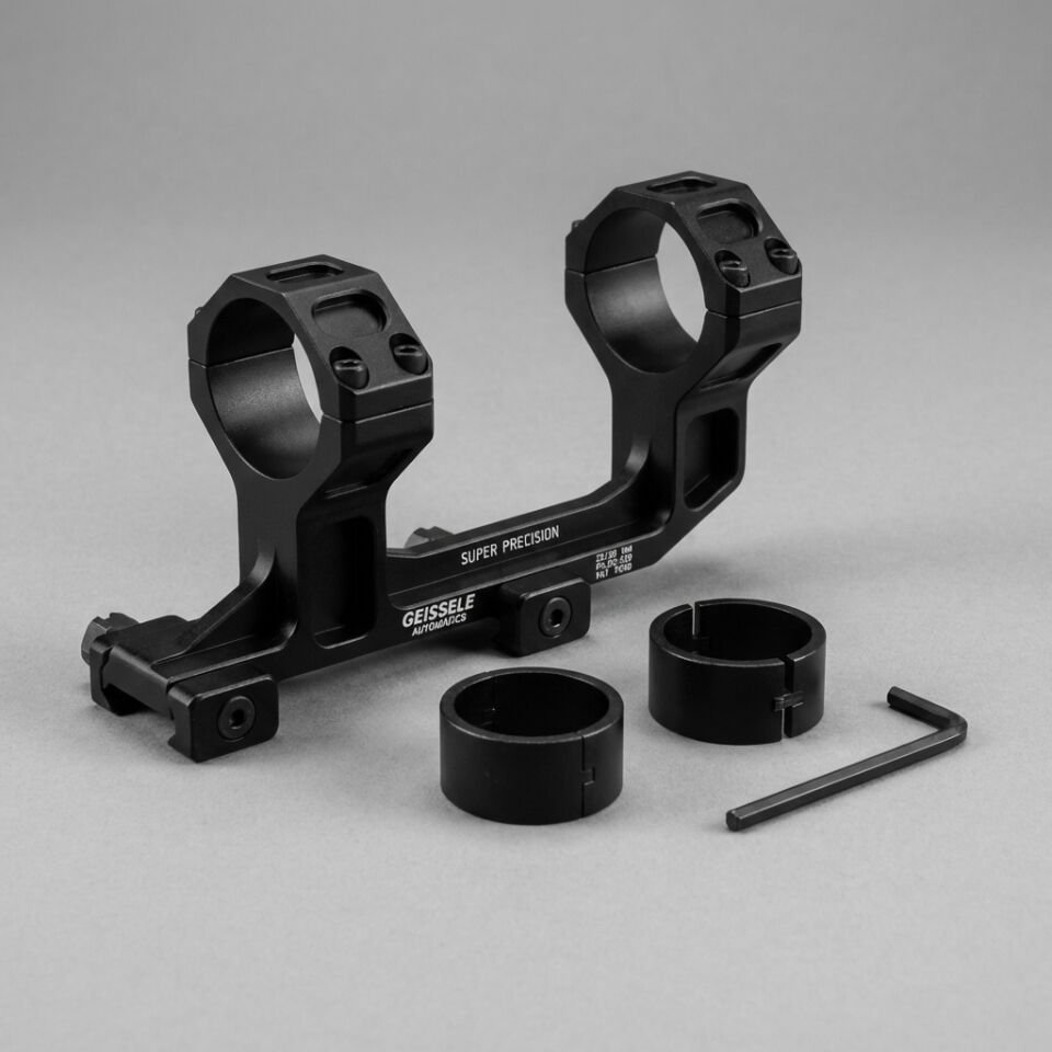 Geissele Tarzı AR-15 Super Precision Dürbün Montaj Ayağı (Black)