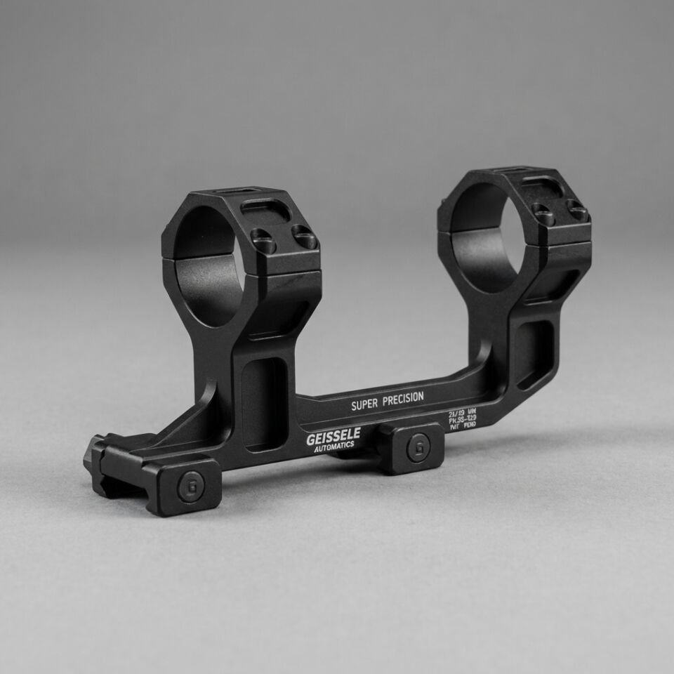 Geissele Tarzı AR-15 Super Precision Dürbün Montaj Ayağı (Black)