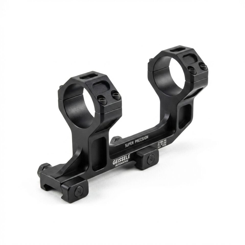 Geissele Tarzı AR-15 Super Precision Dürbün Montaj Ayağı (Black)