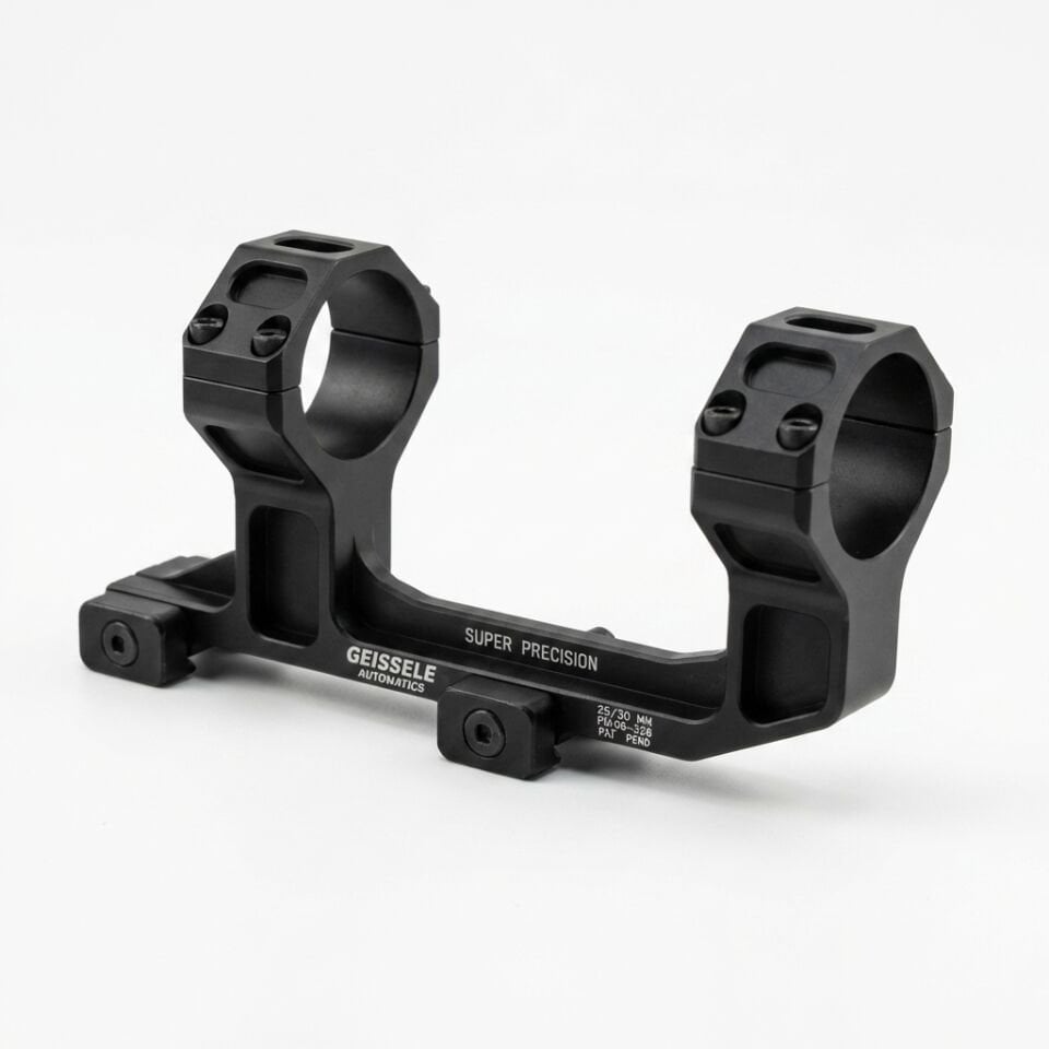 Geissele Tarzı AR-15 Super Precision Dürbün Montaj Ayağı (Black)