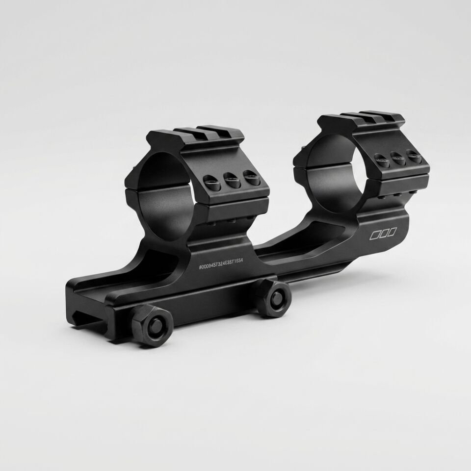 Y032 Operasyonel Tek Parça Dürbün Montaj Ayağı (Black)