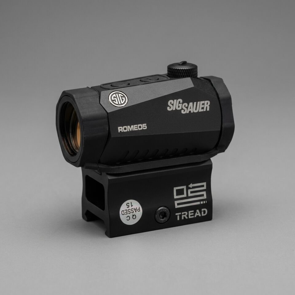 Romeo5 Kompakt Taktik Micro Red Dot (Siyah)