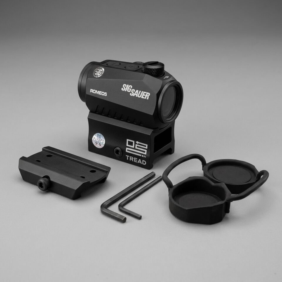 Romeo5 Kompakt Taktik Micro Red Dot (Siyah)