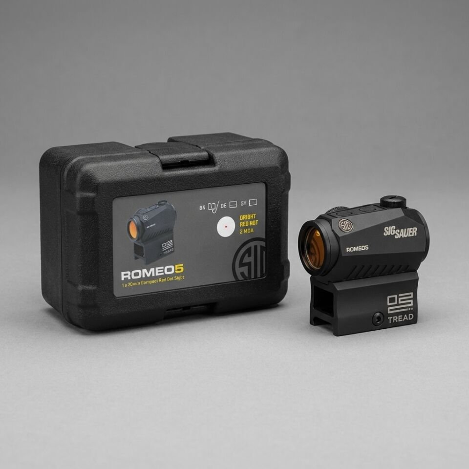 Romeo5 Kompakt Taktik Micro Red Dot (Siyah)