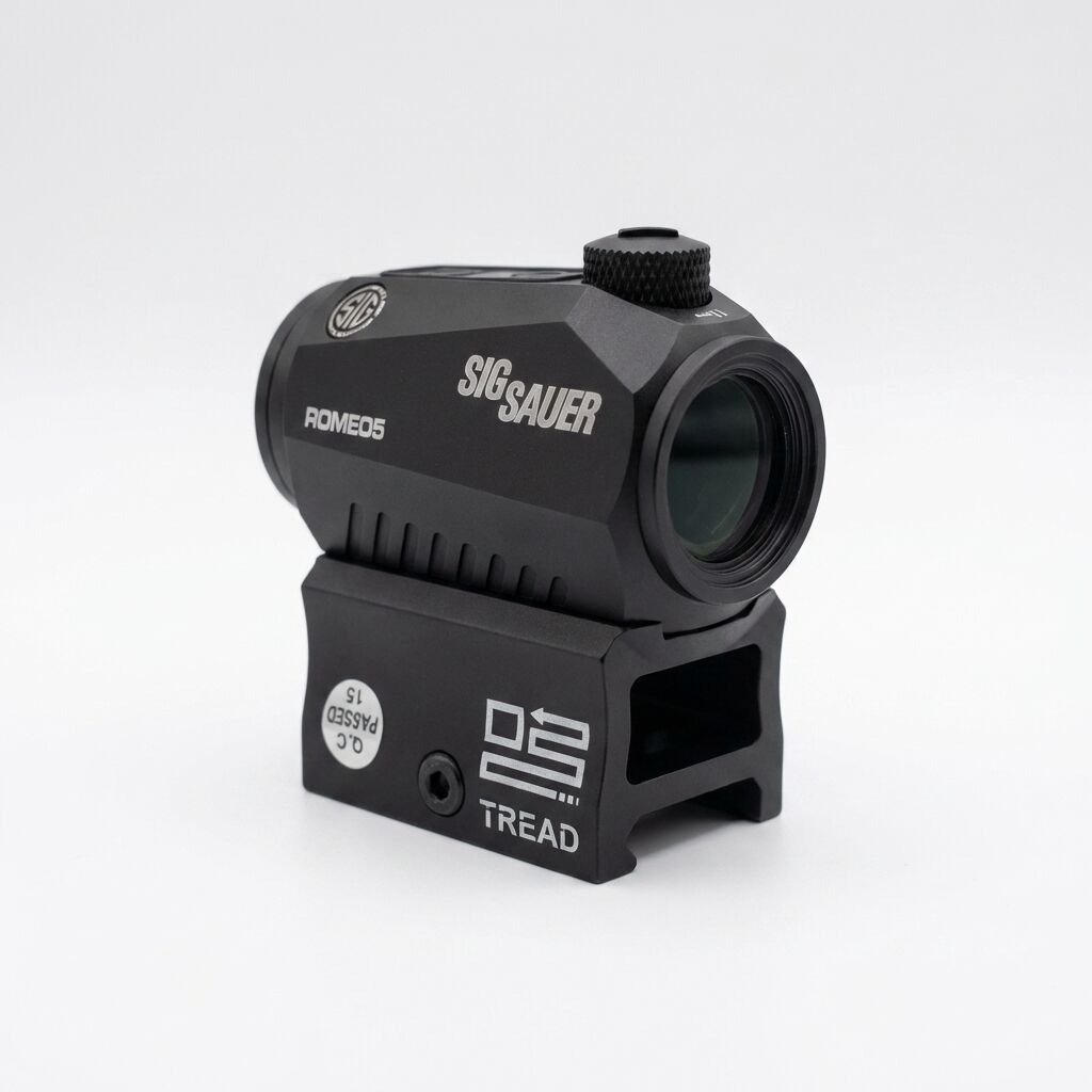 Romeo5 Kompakt Taktik Micro Red Dot (Siyah)