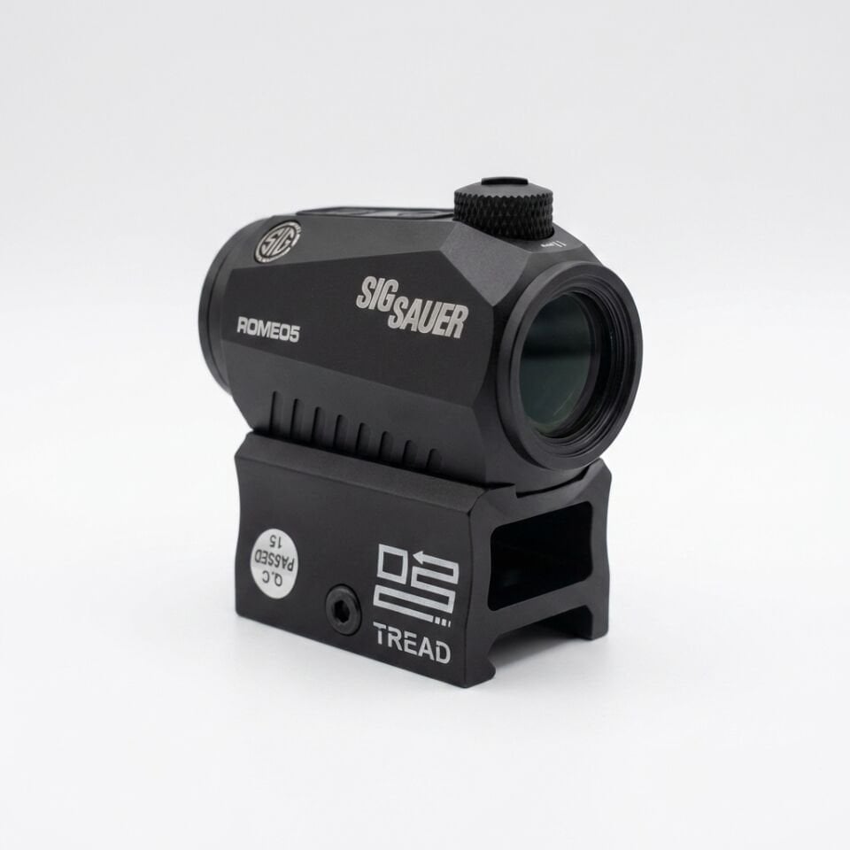 Romeo5 Kompakt Taktik Micro Red Dot (Siyah)