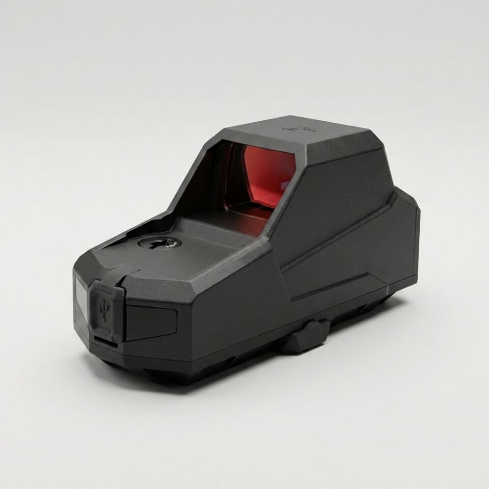 MH1-BK Geniş Panoramik Taktik Red Dot Nişangah (Siyah)