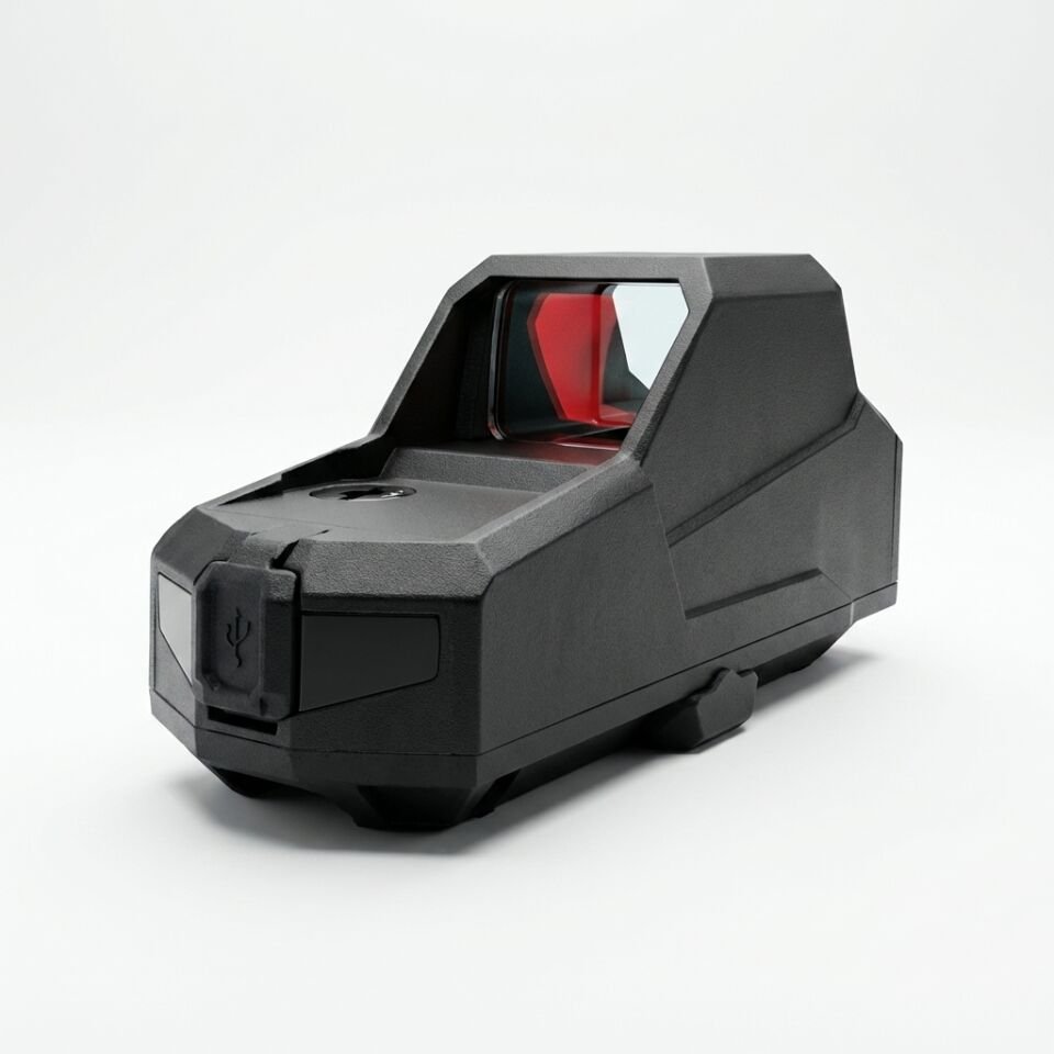 MH1-BK Geniş Panoramik Taktik Red Dot Nişangah (Siyah)