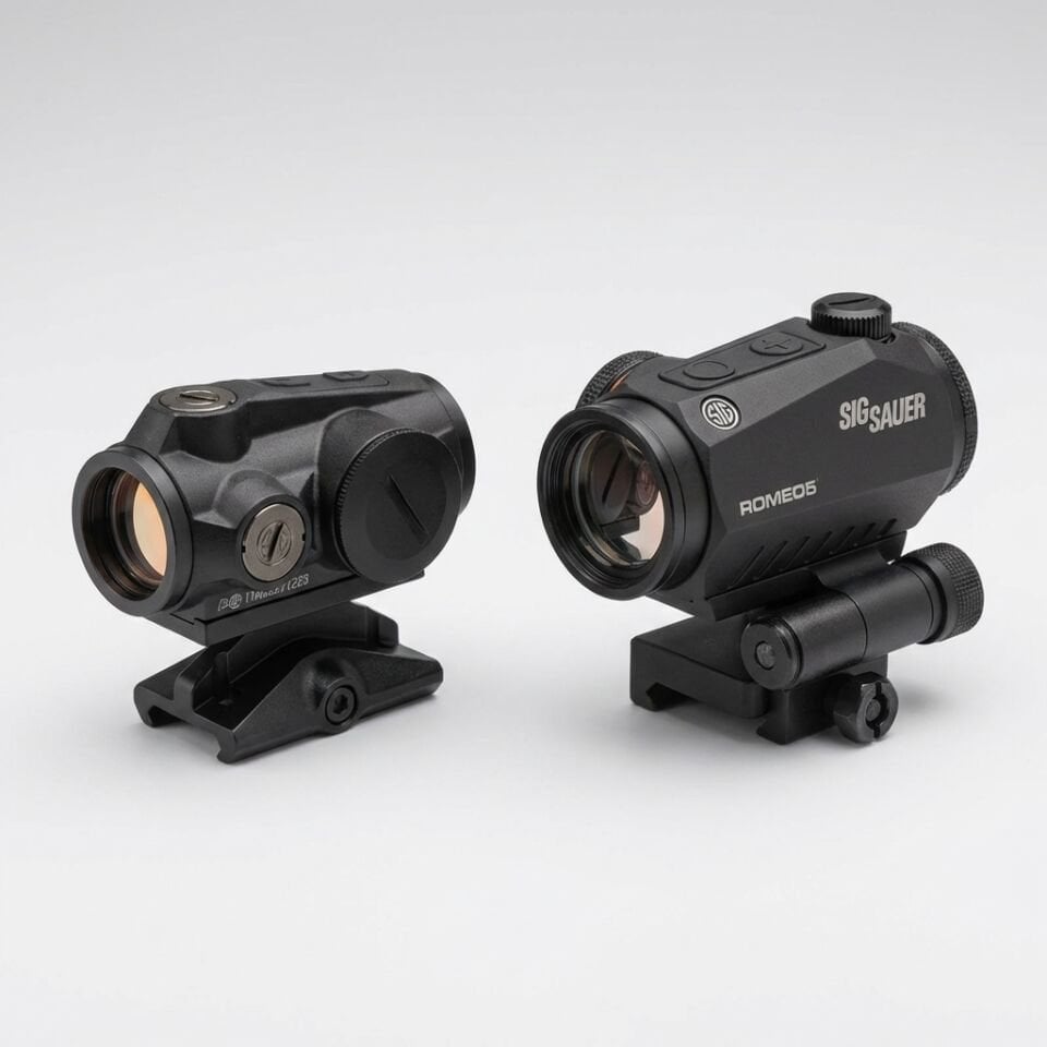Romeo 5-XDR Red Dot ve Juliet 3 (3X) Magnifier Taktik Combo Set