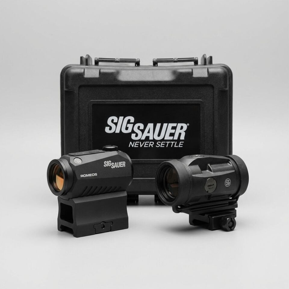 Romeo 5-XDR Red Dot ve Juliet 3 (3X) Magnifier Taktik Combo Set