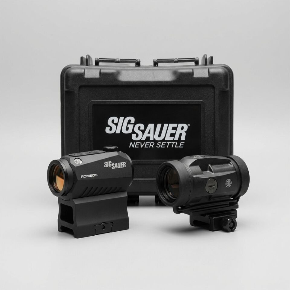 Romeo 5-XDR Red Dot ve Juliet 3 (3X) Magnifier Taktik Combo Set