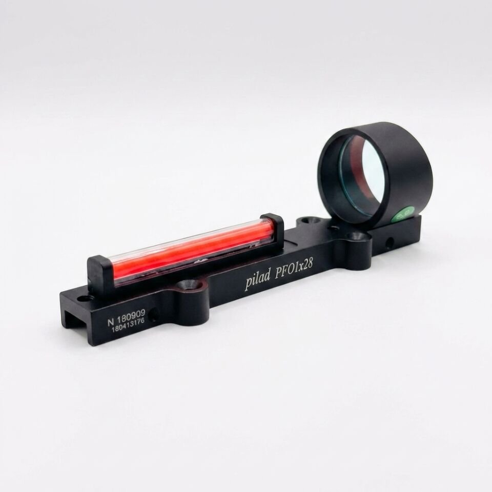 Taktik Red Fiber Optik Açık Reflex Nişangah (Pil Gerektirmez)