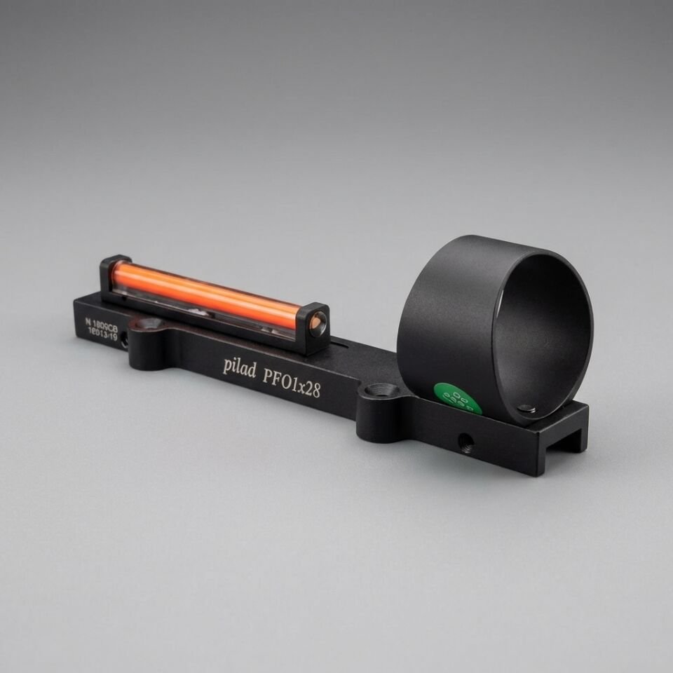 Taktik Red Fiber Optik Açık Reflex Nişangah (Pil Gerektirmez)