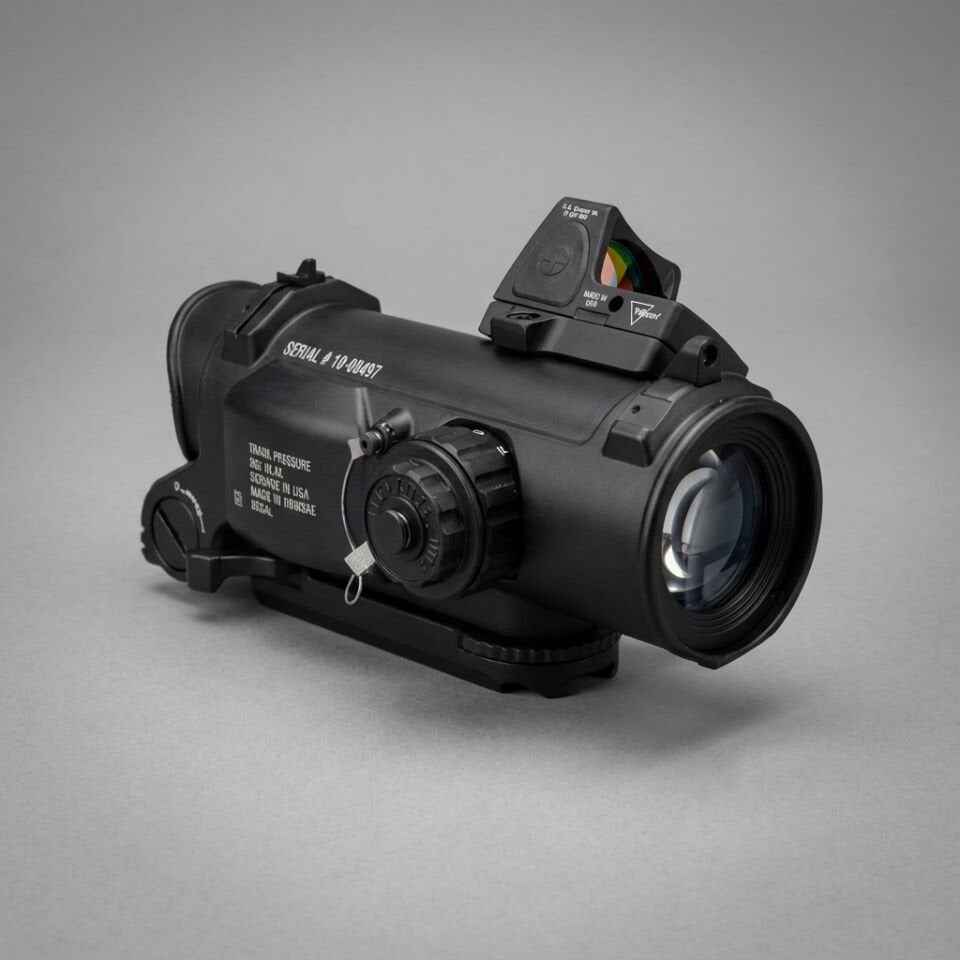 T-Eagle 1-4x32F LPVO + Micro Red Dot Taktik Optik Combo Seti