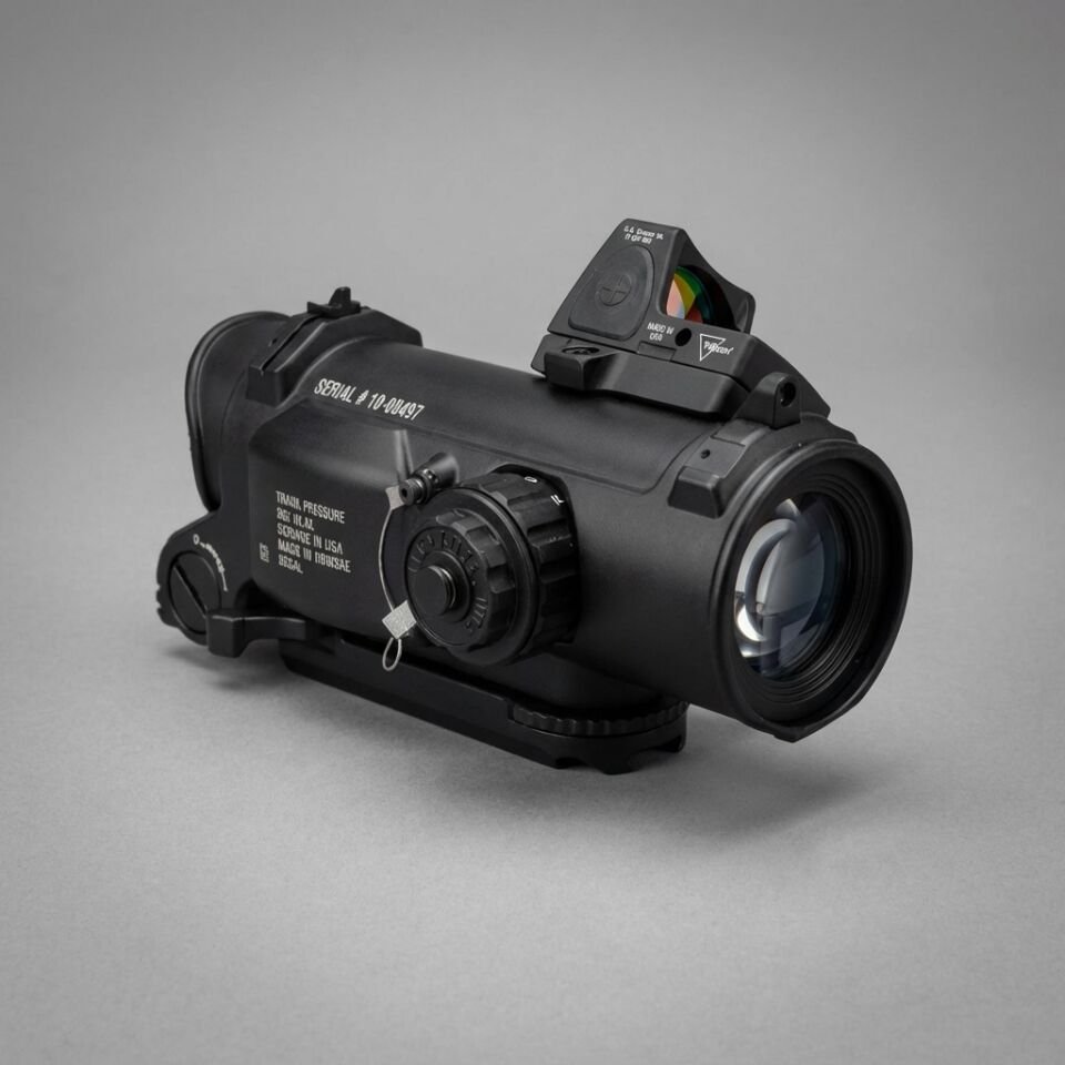 T-Eagle 1-4x32F LPVO + Micro Red Dot Taktik Optik Combo Seti