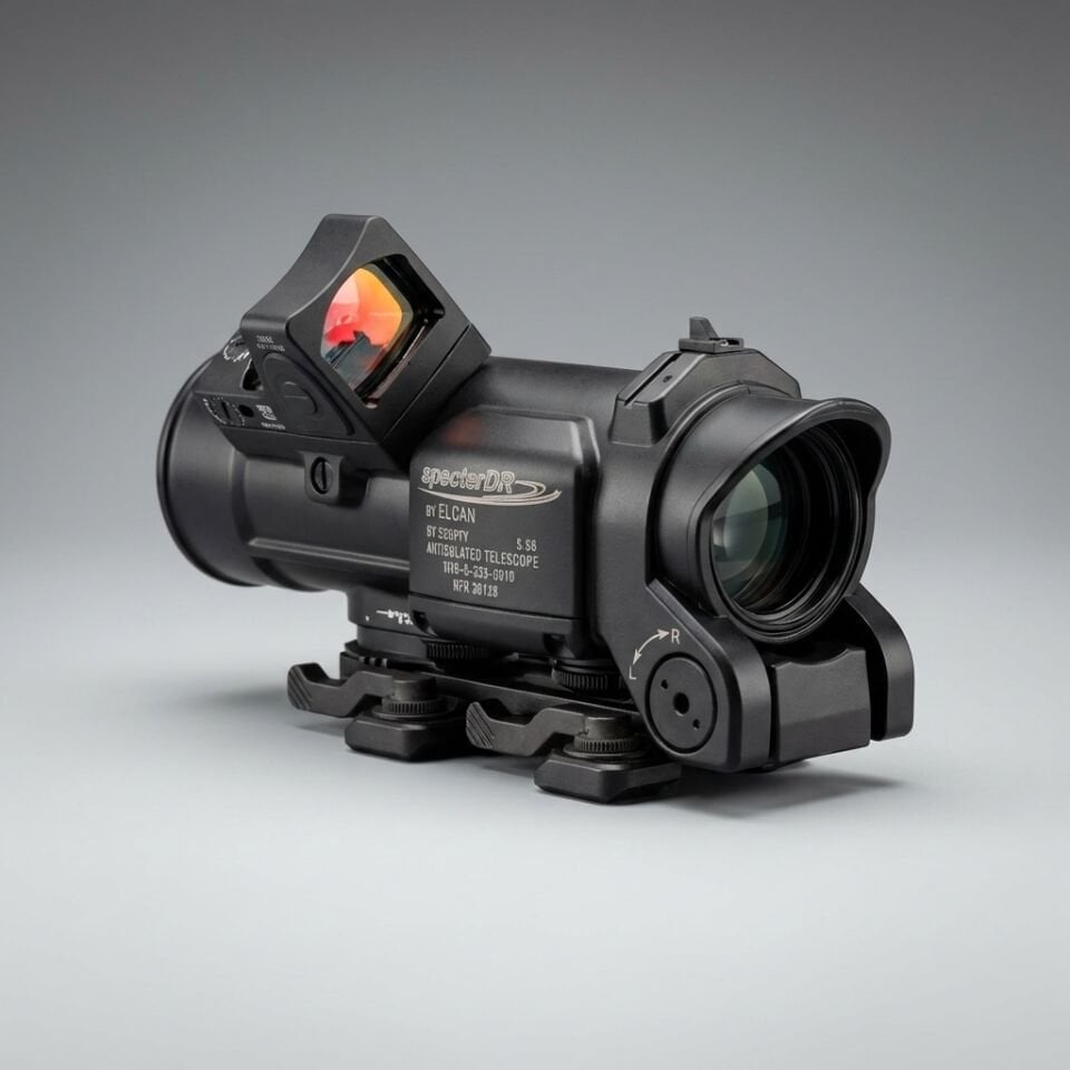 T-Eagle 1-4x32F LPVO + Micro Red Dot Taktik Optik Combo Seti