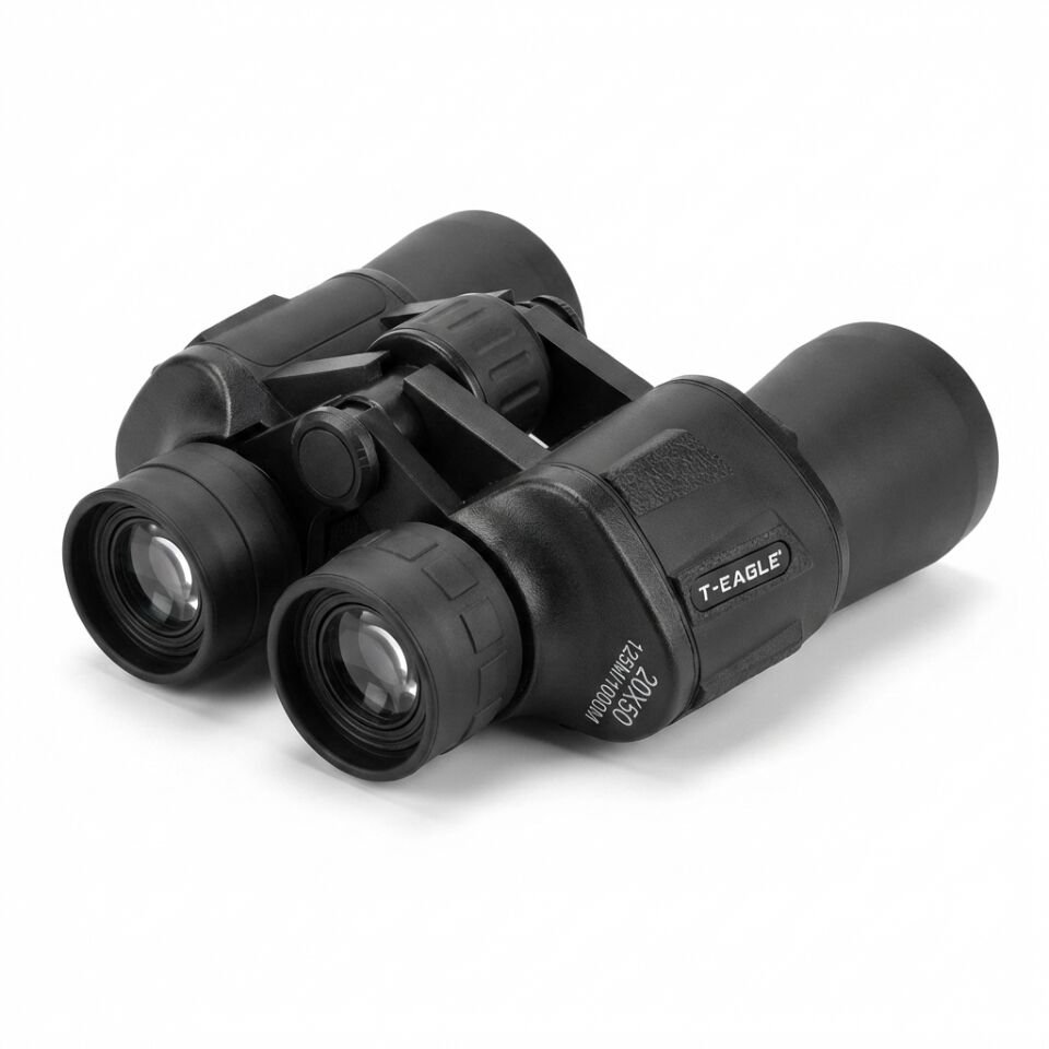 T-Eagle 20x50 Küçük Okular Kompakt Taktik Çift Dürbün