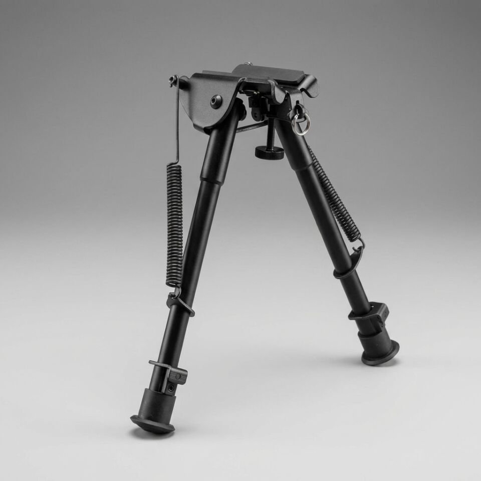 T-Eagle HDP-9 Taktik Çatal Ayak Bipod (Uzun Boy / Siyah)