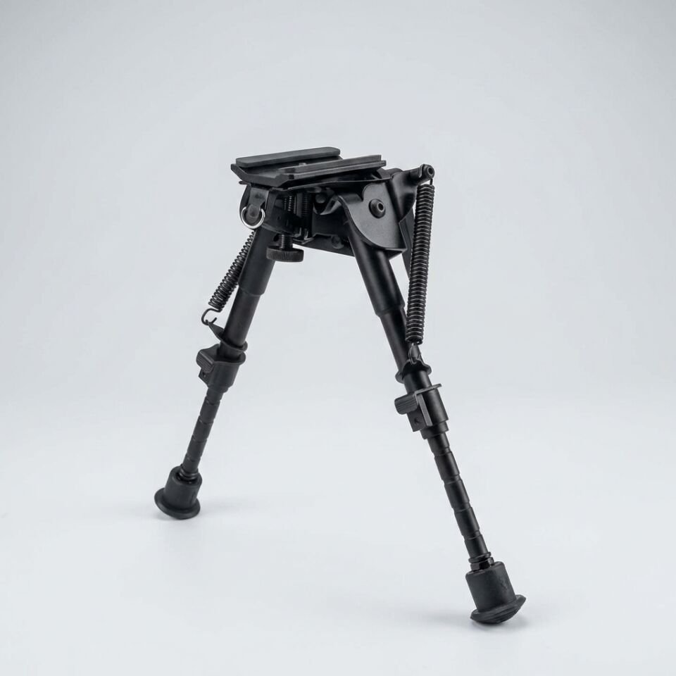T-Eagle BTHBS-6 Düğmeli Tilt Taktik Çatal Ayak Bipod (Kısa Boy)