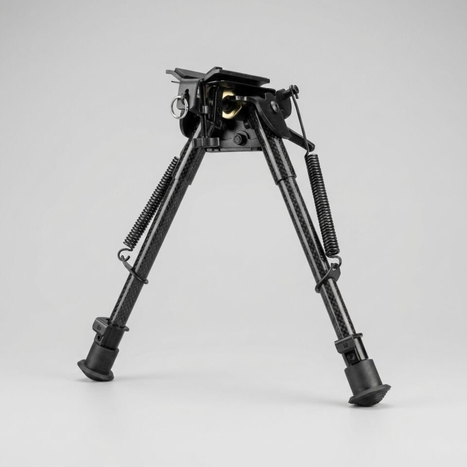 T-Eagle BTTXW-9 Geniş Tabanlı Tilt Taktik Çatal Ayak Bipod (Uzun Boy)