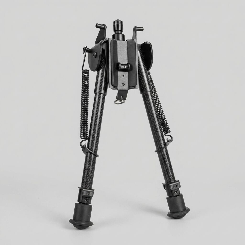 T-Eagle BTTXW-9 Geniş Tabanlı Tilt Taktik Çatal Ayak Bipod (Uzun Boy)
