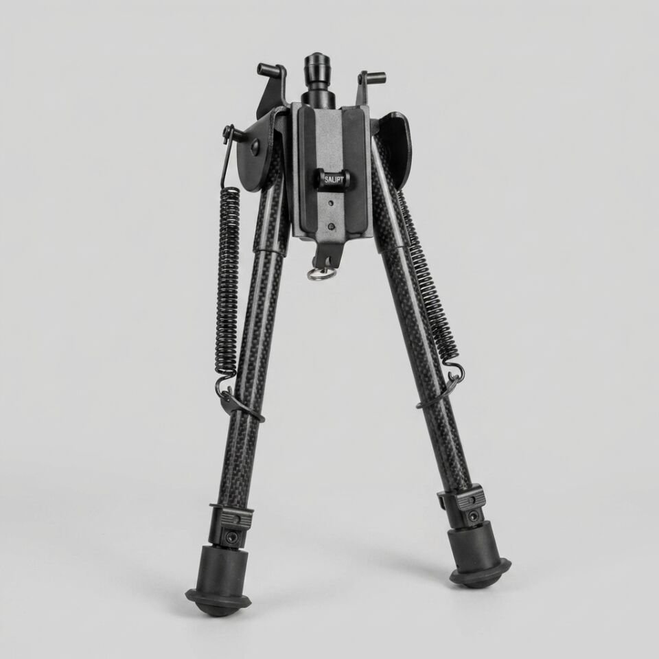 T-Eagle BTTXW-9 Geniş Tabanlı Tilt Taktik Çatal Ayak Bipod (Uzun Boy)