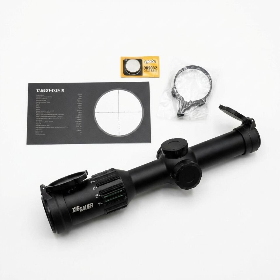 T-Eagle SIG 1-6x24 LPVO Taktik Dürbün (Siyah)