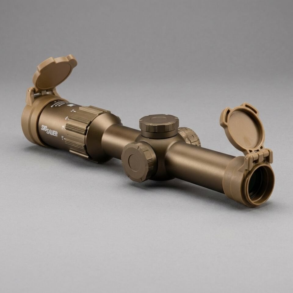 T-Eagle SIG 1-6x24 LPVO Taktik Dürbün (Tan / FDE)