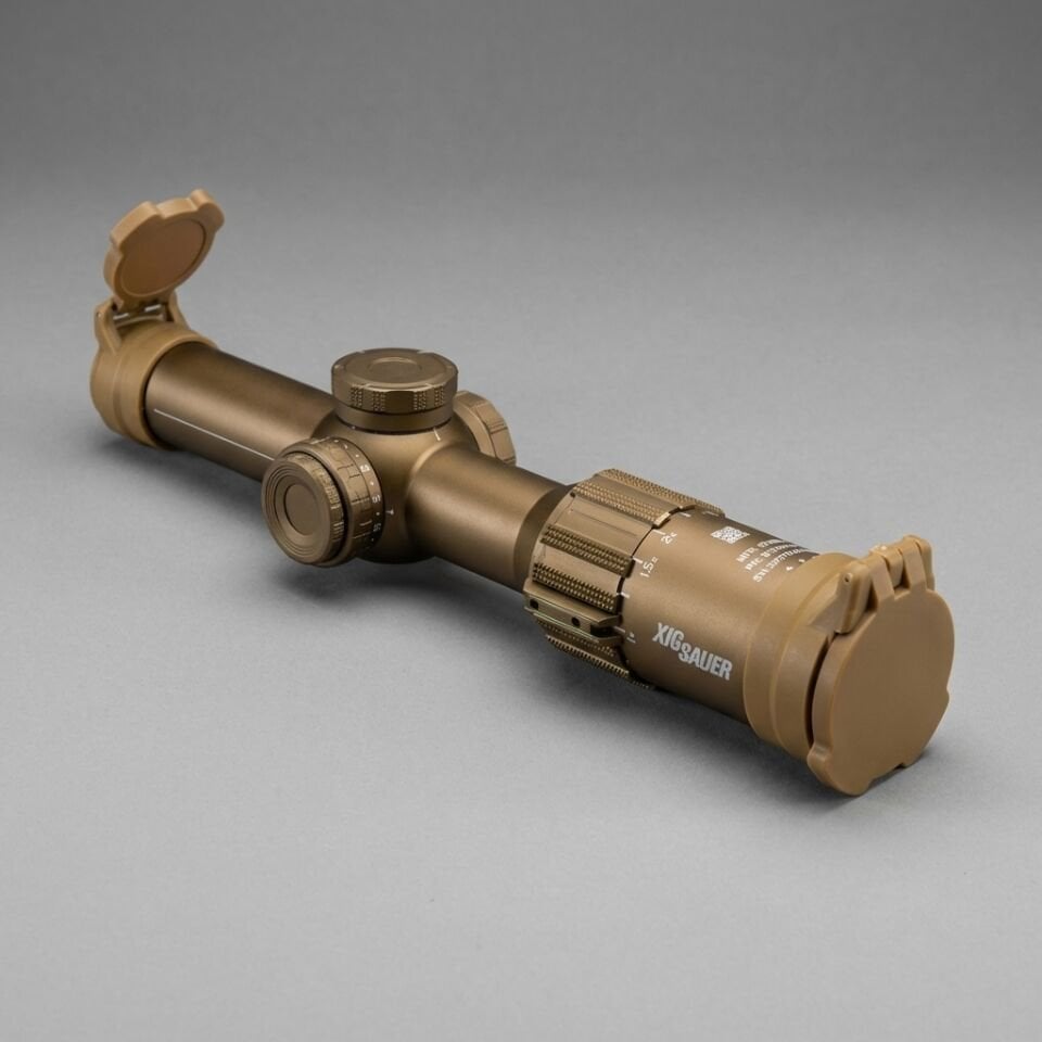 T-Eagle SIG 1-6x24 LPVO Taktik Dürbün (Tan / FDE)