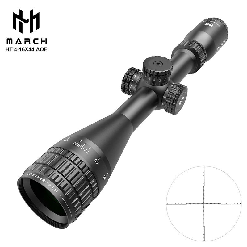 T-Eagle MARCH HT 4-16x44 AOE Taktik Dürbün (Aydınlatmalı)