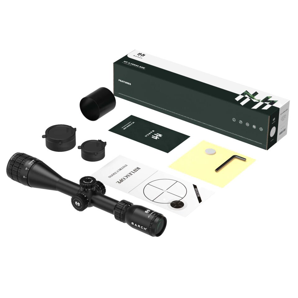 T-Eagle MARCH HT 4-16x44 AOE Taktik Dürbün (Aydınlatmalı)