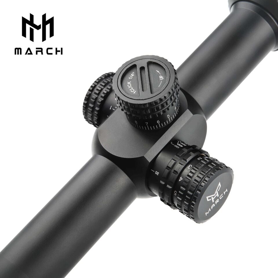 T-Eagle March SK 5-25x50 FFP IR Uzun Menzil Dürbün | Prizma Av