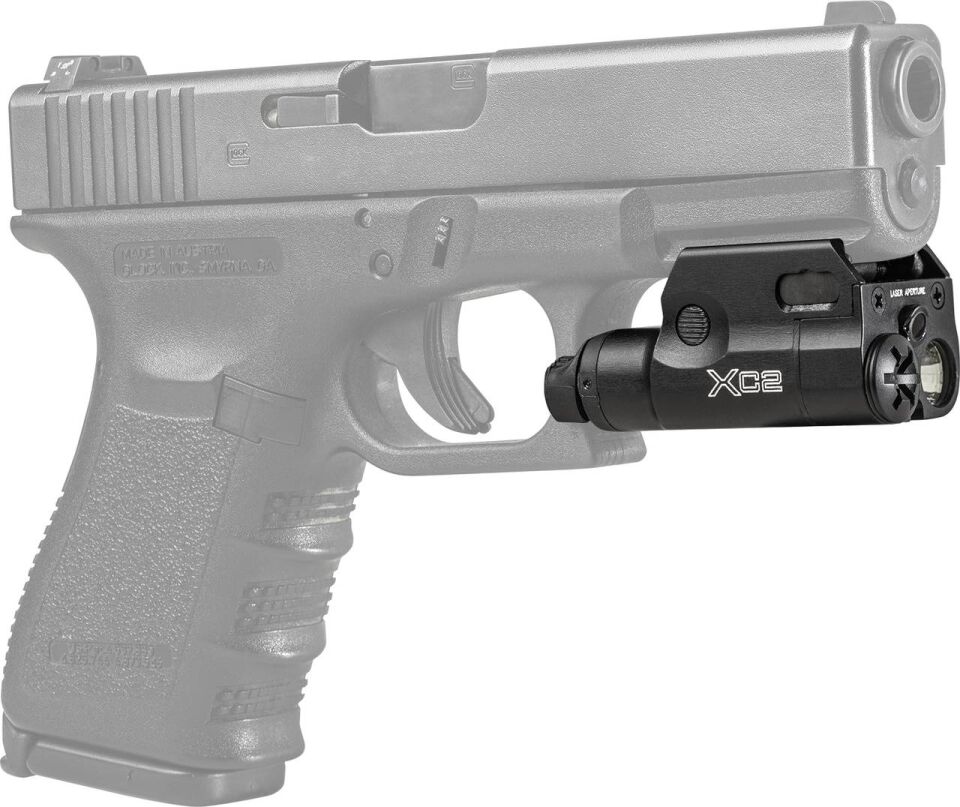 T-Eagle XC2 Kompakt Yeşil Lazer Nişangahı (Siyah)