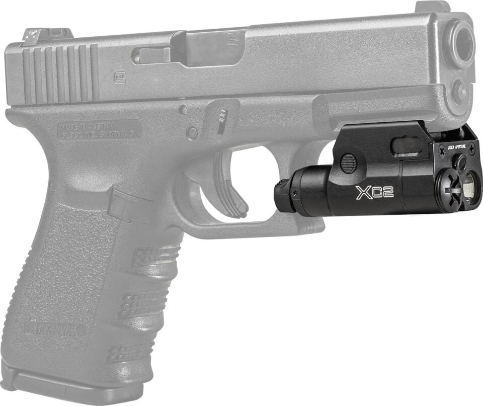 T-Eagle XC2 Kompakt Yeşil Lazer Nişangahı (Siyah)