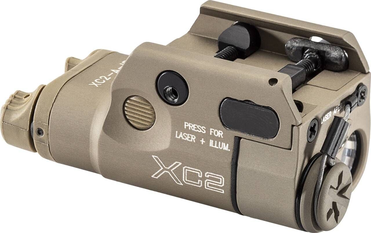 T-Eagle XC2 Kompakt Yeşil Lazer Nişangahı (DE / Çöl)