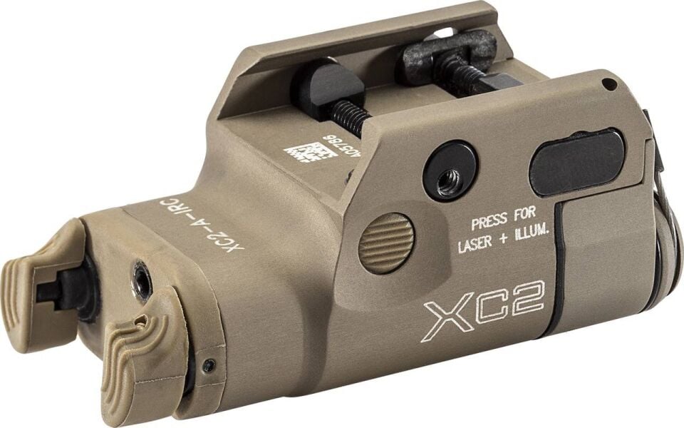 T-Eagle XC2 Kompakt Yeşil Lazer Nişangahı (DE / Çöl)