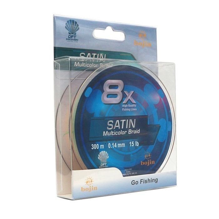 DFT Bojin 8X Satin M.Color İp Misina 0.14 mm 300 m