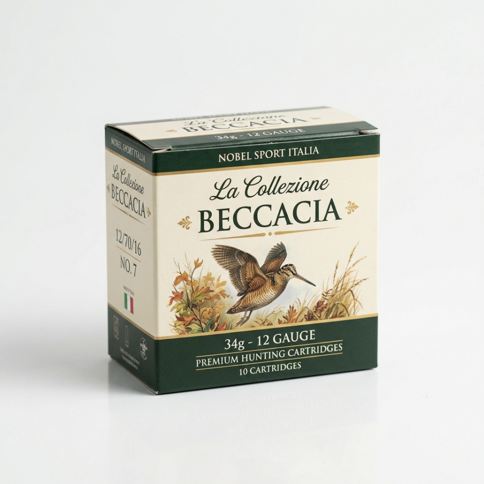 Nobel Sport Collezione Beccacia 34 Gr. Av Fişeği 12 Cal.