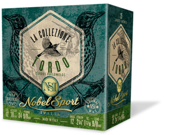 Nobel Sport Collezione Tordo 34 Gr. Av Fişeği 12 Cal.